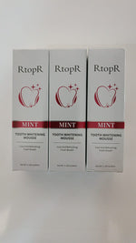 RtopR Mint Tooth Whitening Mousse 60ml x3 - Aegean Vibe