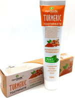 OptiSmile Natural Turmeric Toothpaste Whitens Naturally Mint Flavour 75ml