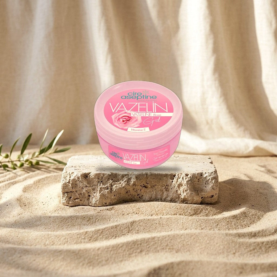 Cire Aseptine Vaseline Rose Hautpflege mit Vitamin E 150 ml