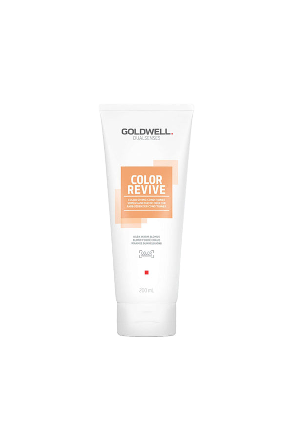 GOLDWELL Dualsenses Color Revive Colouring Conditioner Warm Dark Blonde for All Blonde Shades 200 ml