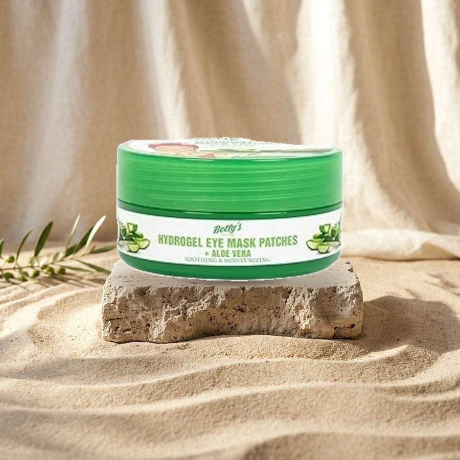 Betty's Nature Hydrogel Augenpatches mit Aloe Vera 60 Stück, vegan