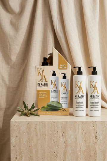 Harbor Keratin Anti-Frizz Duo Pack – Shampoo & Conditioner 2 x 1000 ml
