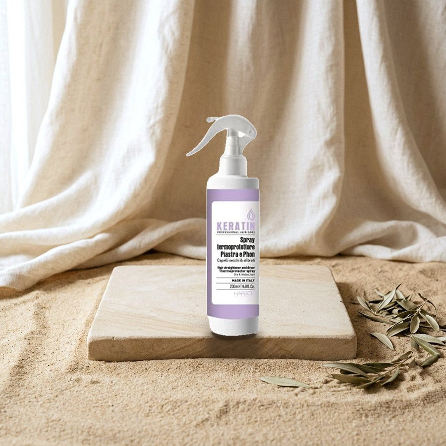 Harbor Keratin Hitzeschutzspray für trockenes, glanzloses Haar 200 ml