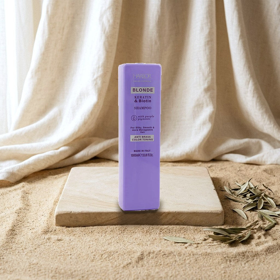 Harbor Salon Formula Blonde Shampoo Keratin & Biotin 1000 ml