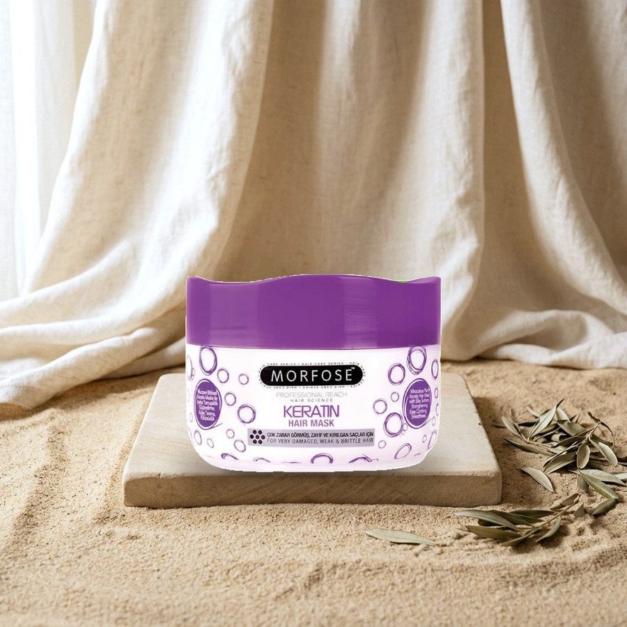 Morfose Keratin Haarmaske für stark geschädigtes Haar 500 ml