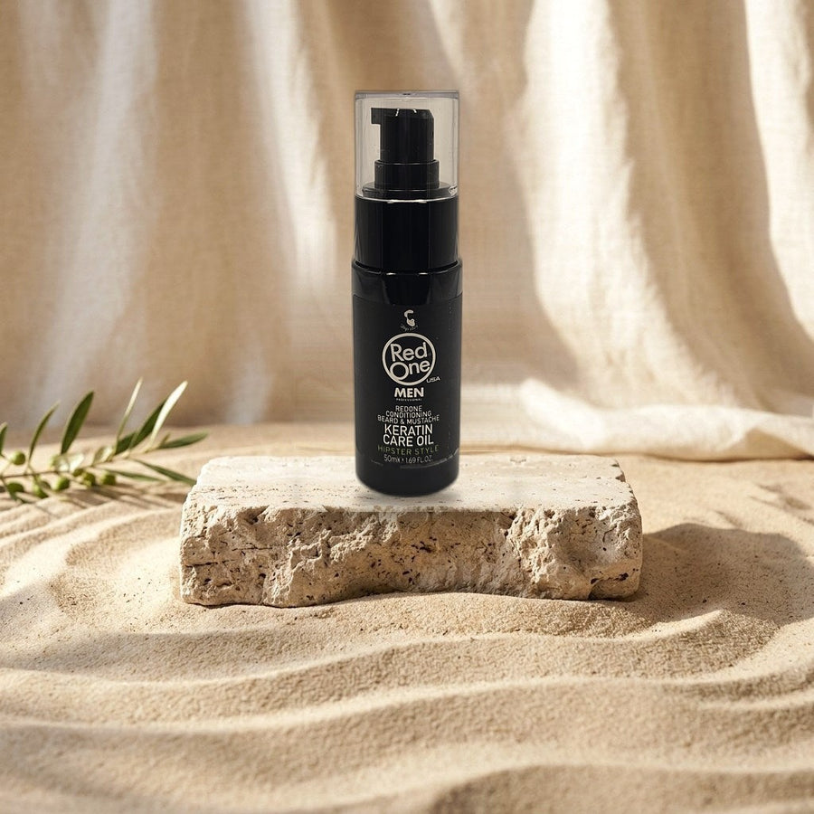 RedOne Bart- und Schnurrbartöl mit Keratin 50 ml
