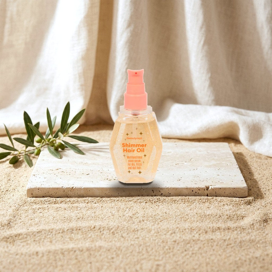 The BeautyDept. Shimmer Haaröl Glanzserum für trockenes Haar 100 ml