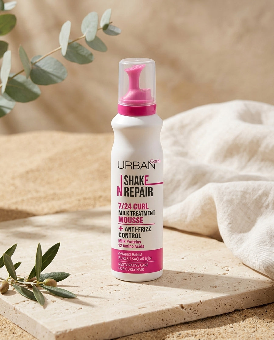 Urban Care Shake N Repair 7/24 Curl Milk Treatment Mousse 150 ml
