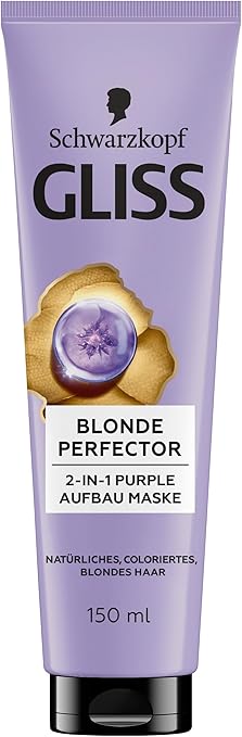 Schwarzkopf GLISS Hair Repair Blonde Perfector Purple Mask 200 ml