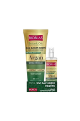 Bioblas Botanic Oils Argan Haarcreme 250 ml und Liquid Conditioner 115 ml