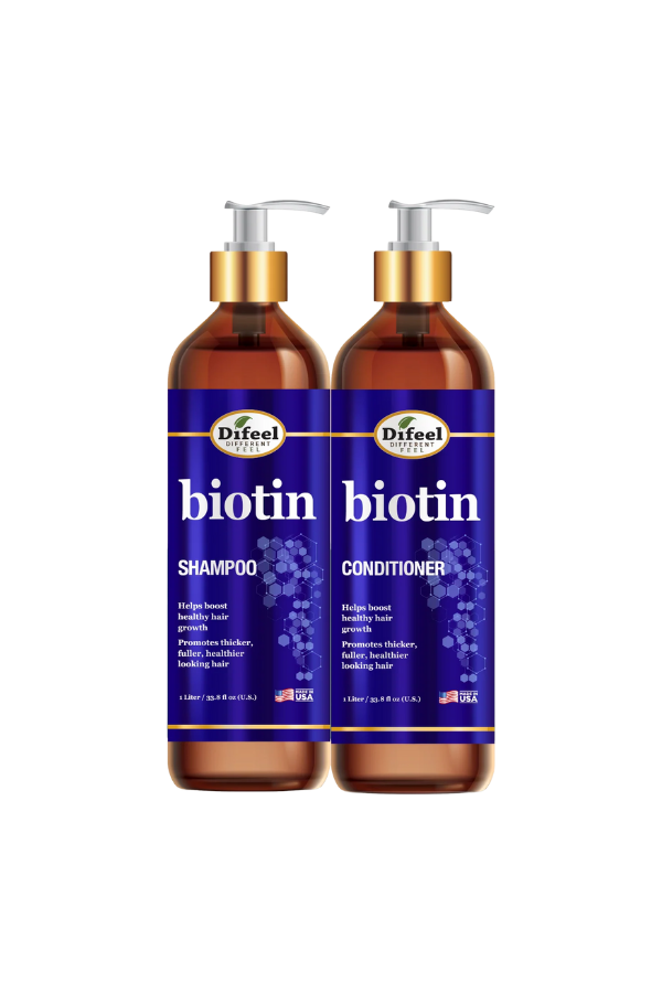 Difeel Biotin Shampoo and Conditioner Set 2X354 ml 700 ml