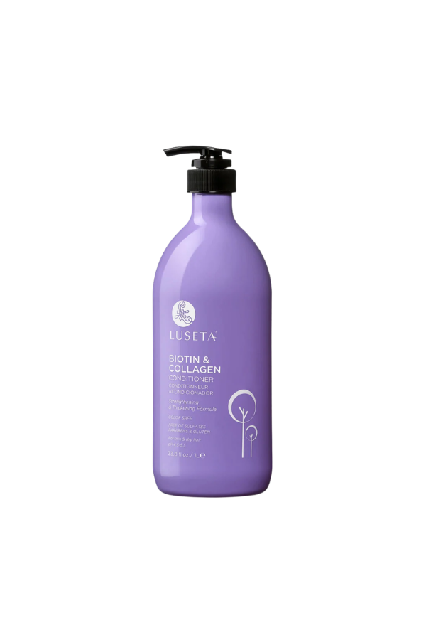 Luseta Biotin & Collagen Conditioner 1 L - For Thin & Dry Hair
