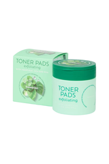 The BeautyDept. Peeling Toner-Pads mit Cica & PHA 100 Stück