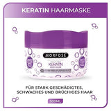 Morfose Keratin Haarmaske für stark geschädigtes Haar 500 ml