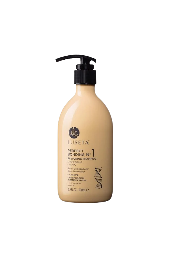 Luseta Perfect Bonding Restoring Shampoo, Bond Strengthening & Color Longevity for All Hair Type, Sulfate & Paraben Free,  500 ml
