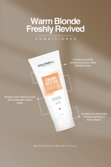 Goldwell Dualsenses Color Revive Conditioner Warm Dunkelblond 200 ml