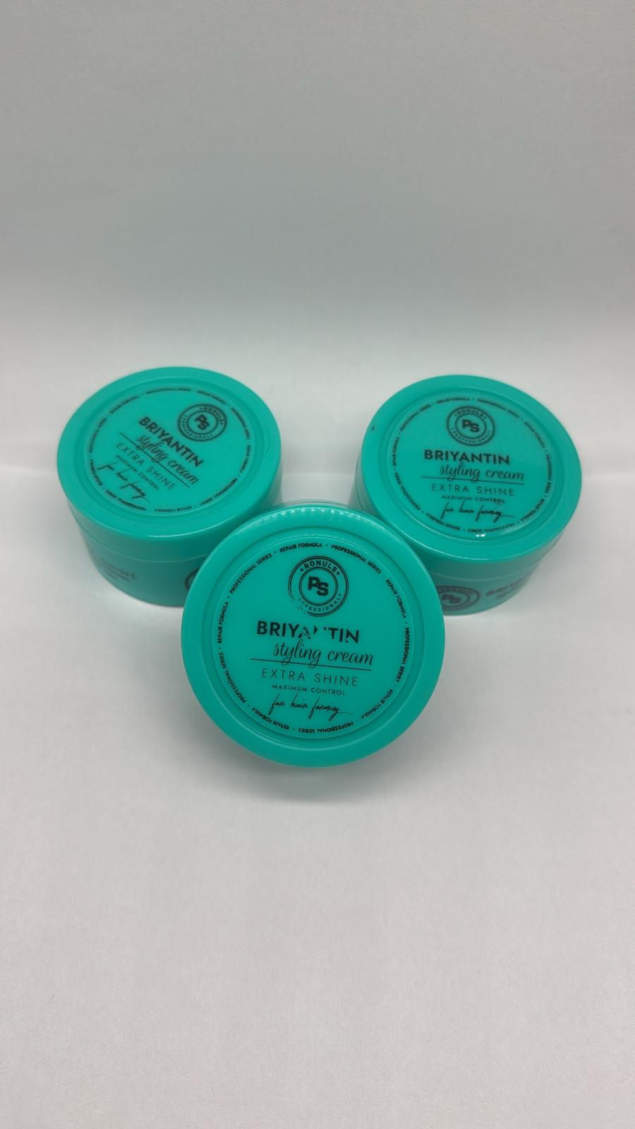 RONULS Professional Briyantin Hair Cream 90 ml X3