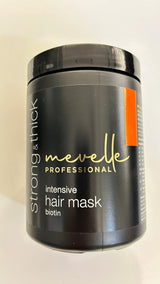 Mevelle Professional Strong & Thick Haarmaske mit Biotin 900 ml