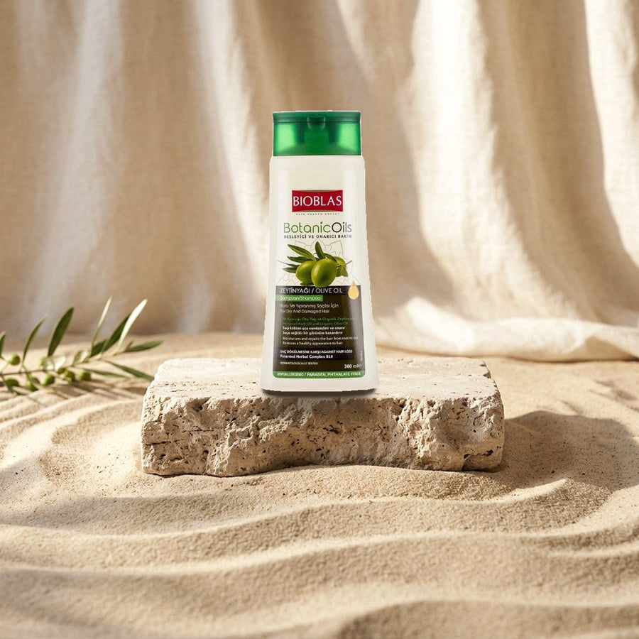 Bioblas Botanic Oils Olivenöl Shampoo für trockenes, geschädigtes Haar 360 ml