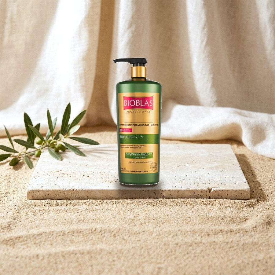 Bioblas Phytokeratin Therapy Shampoo für trockenes, geschädigtes Haar 1000 ml