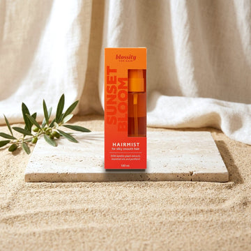 Blossity Sunset Bloom Hair Mist für seidiges Haar 100 ml
