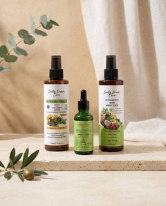 Daily Dream Care 3-teiliges Haar-Set – Rosmarin Tonic 250 ml, Spray 250 ml & Öl 30 ml