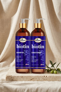 Difeel Biotin Shampoo & Conditioner Set 2 x 354 ml