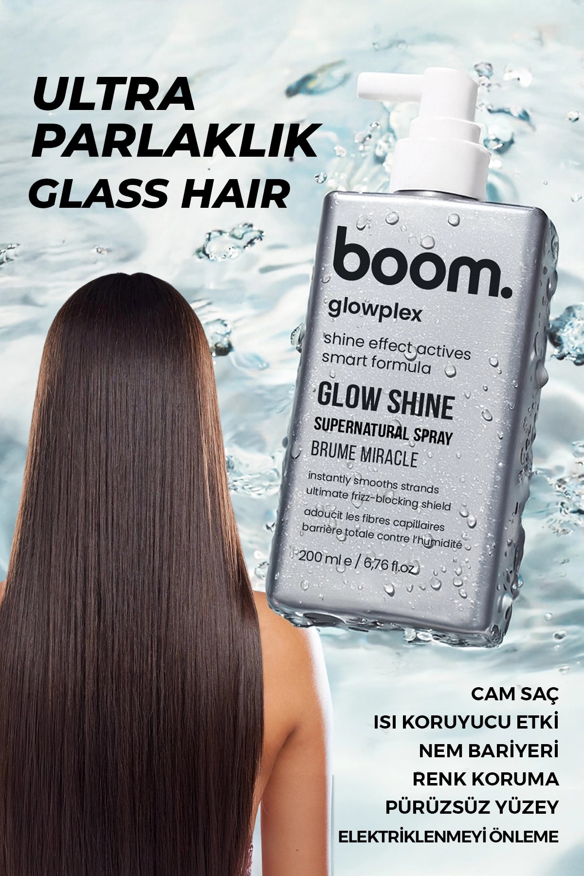 boom. glowplex Glow Shine Supernatural Spray 200 ml