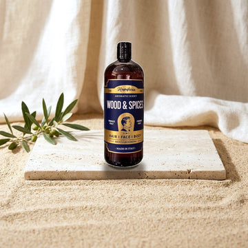 Hopificio Three in One Flüssigseife Wood & Spices 1000 ml