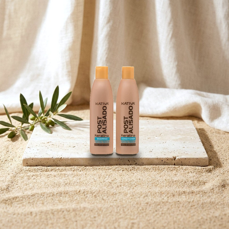 Kativa Post Alisado Shampoo & Conditioner salzfrei 250 ml + 250 ml