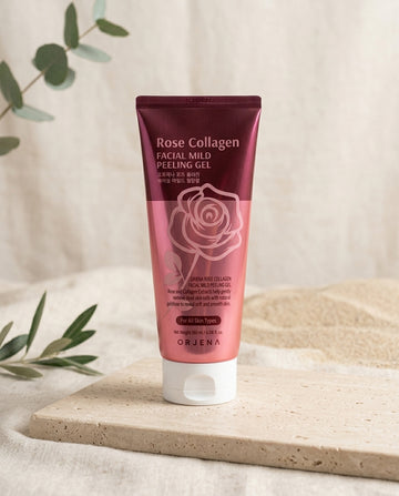 Orjena Rose Collagen Mild Peeling Gel 180 ml