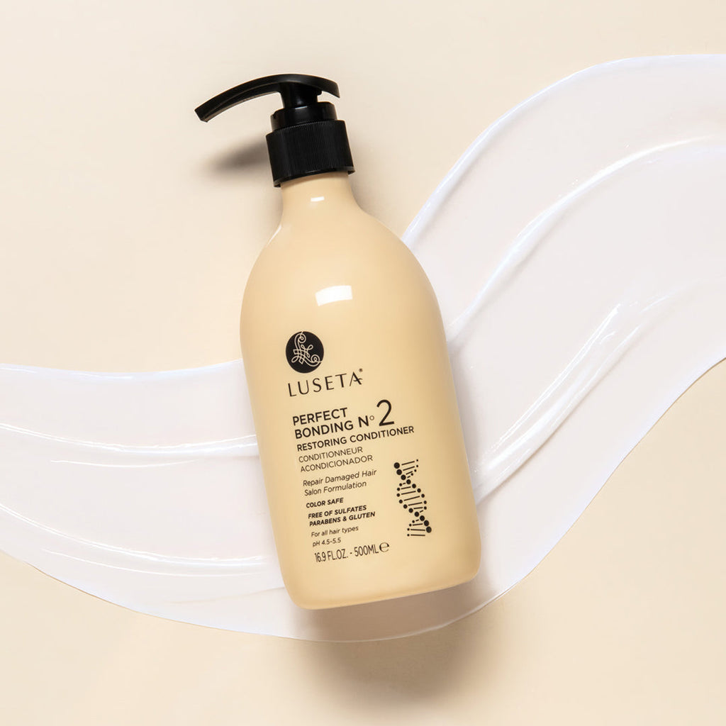 Luseta Perfect Bonding Restoring Conditioner, Bond Strengthening & Color Longevity for All Hair Type, Sulfate & Paraben Free,  500 ml