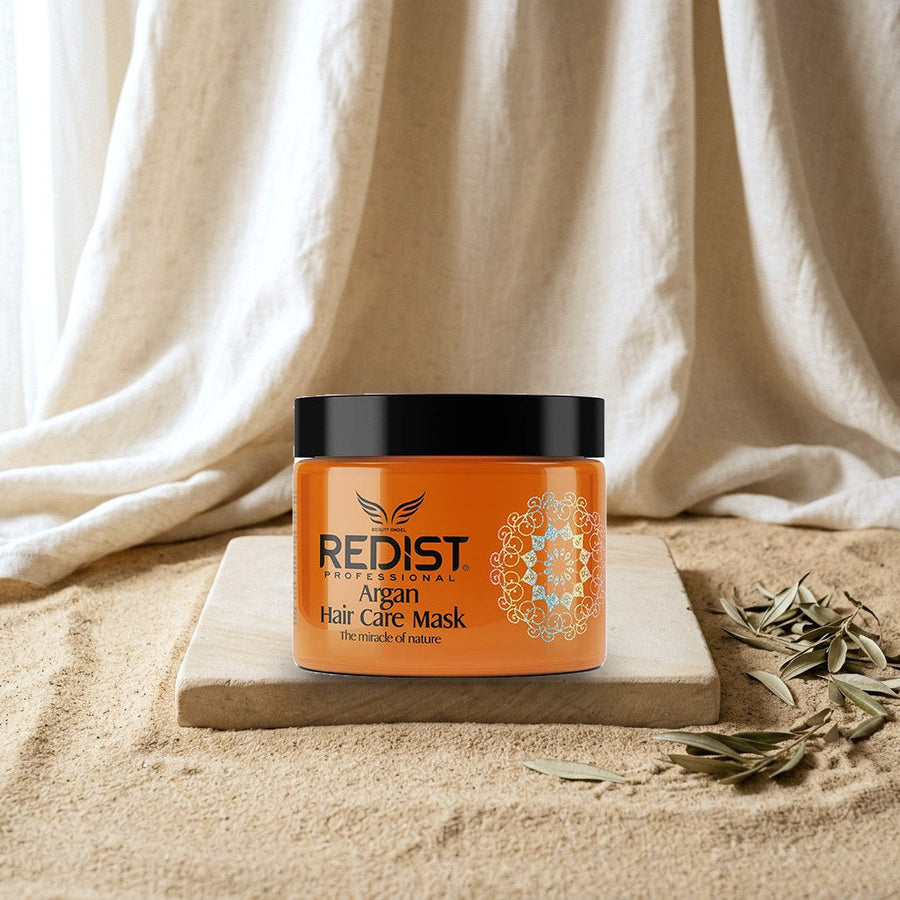 Redist Argan Haarmaske für trockenes, strapaziertes Haar 500 ml