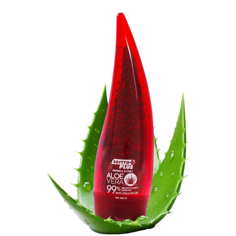 SOFTTO PLUS Aloe Vera Paprica & Chili Anti-Cellulite Gel 250 ml