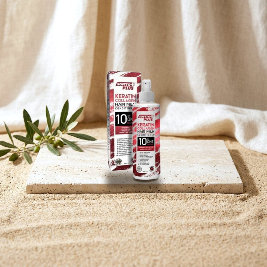 Softto Plus Keratin und Collagen Haarpflegemilch 250 ml