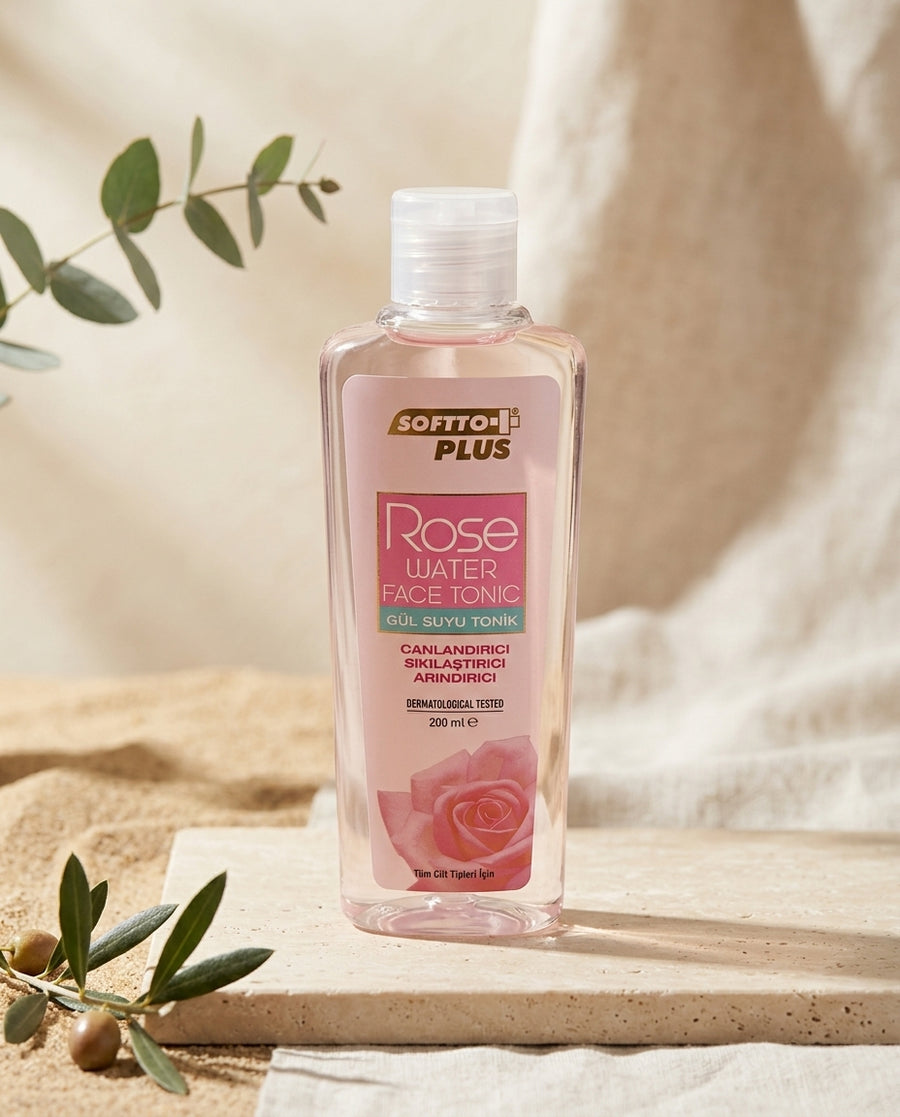 SOFTTO PLUS Rose Water Facial Cleansing Gel 200 ml