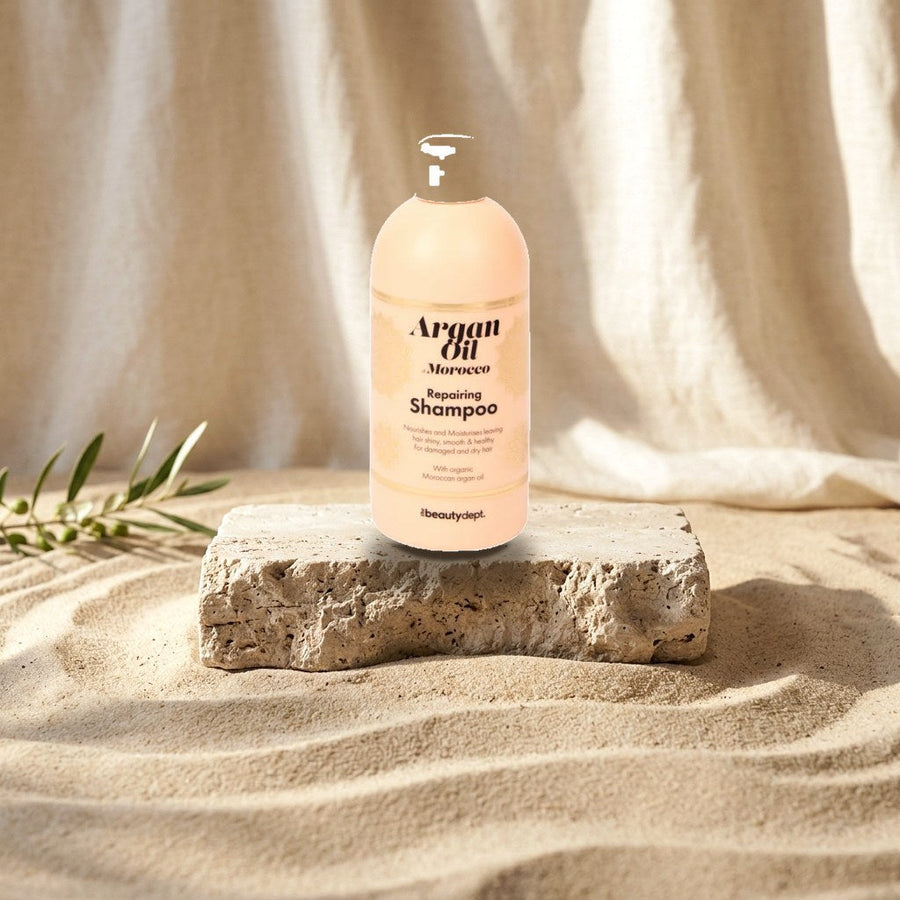 The BeautyDept. Repair Shampoo mit Arganöl aus Marokko 500 ml