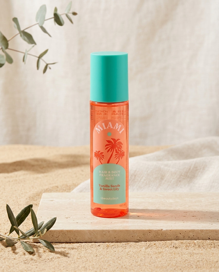 The BeautyDept. Miami Hair & Body Fragrance Mist 150 ml