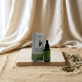 True Bee Daily Dream Rosemary Miracle Rosmarin-Haaröl 30 ml, Schachtel mit Inhaltsstoffen