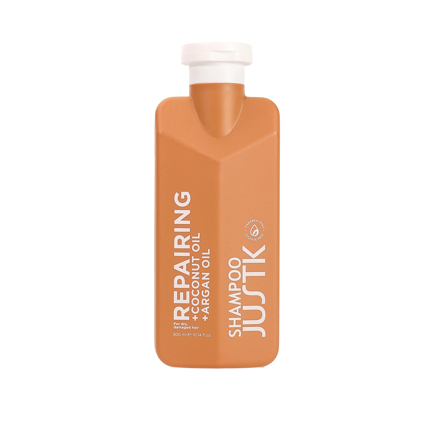 JustK Repairing Shampoo – Coconut & Argan Oil 300 ml