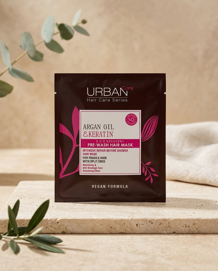 Urban Care Arganöl & Keratin Pre-Shower Haarmaske vegan 50 ml