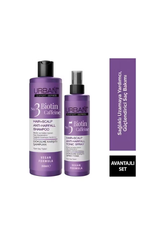 Urban Care Expert Series Biotin & Koffein Haar-Kopfhaut-Shampoo 350 ml & Tonic Spray 200 ml Set (vegane Formel)