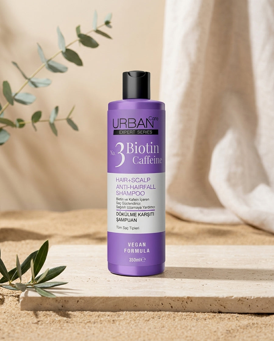 Urban Care Expert Series Biotin & Koffein Shampoo Vegan 350 ml