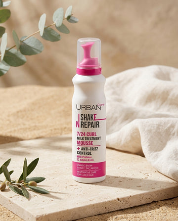 Urban Care Shake N Repair 7/24 Curl Milk Treatment Mousse 150 ml