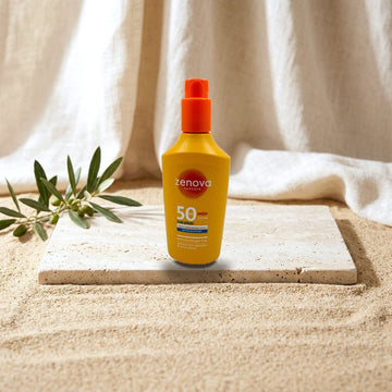 Zenova Suncare Sonnenspray mit Hyaluronsäure LSF 50 200 ml